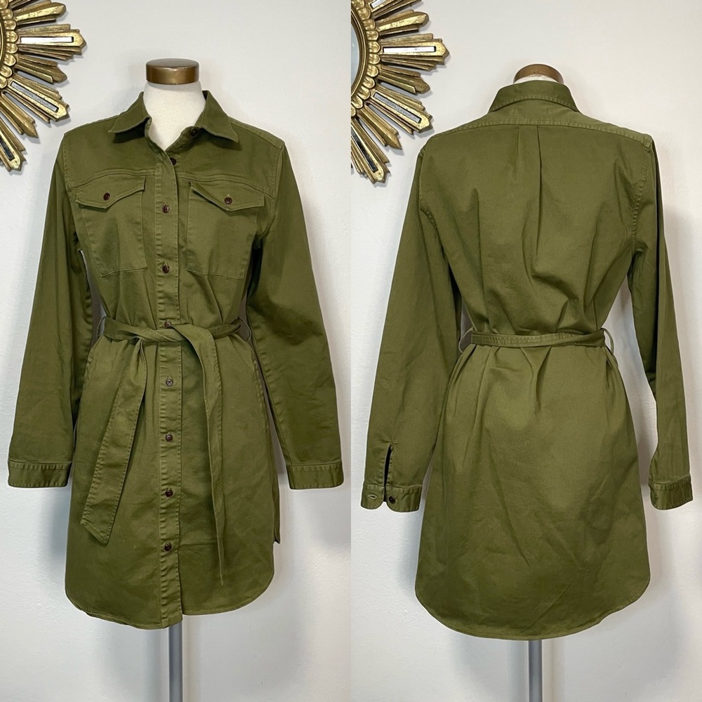 Taylor Stitch Twill Shirt Dress